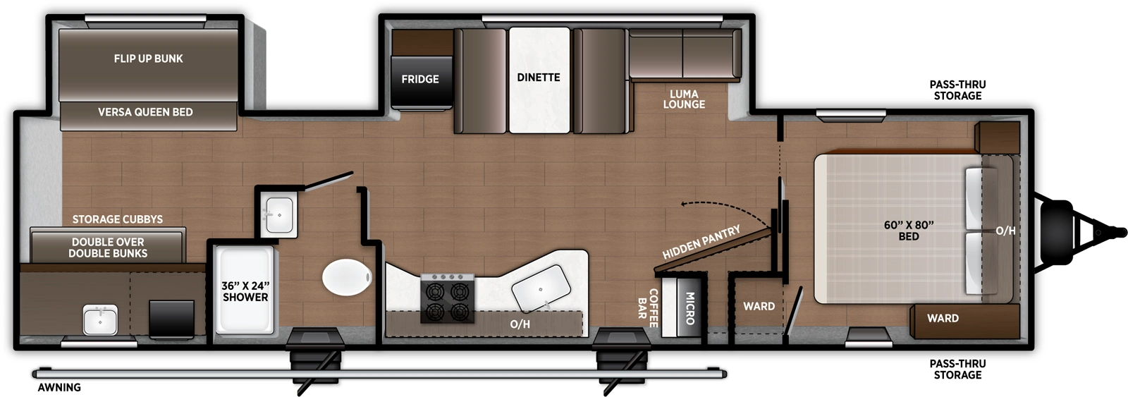 Airelume 325 Floorplan